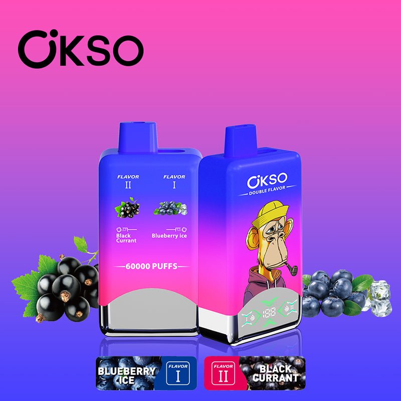 OKSO Double Flavors Einweg-E-Zigarette fr 60.000 Zge (Grohandel) Vapz Vape Wholesale OKSO Double Flavors Einweg-E-Zigarette fr 60.000 Zge (Grohandel) Vapz Vape Wholesale