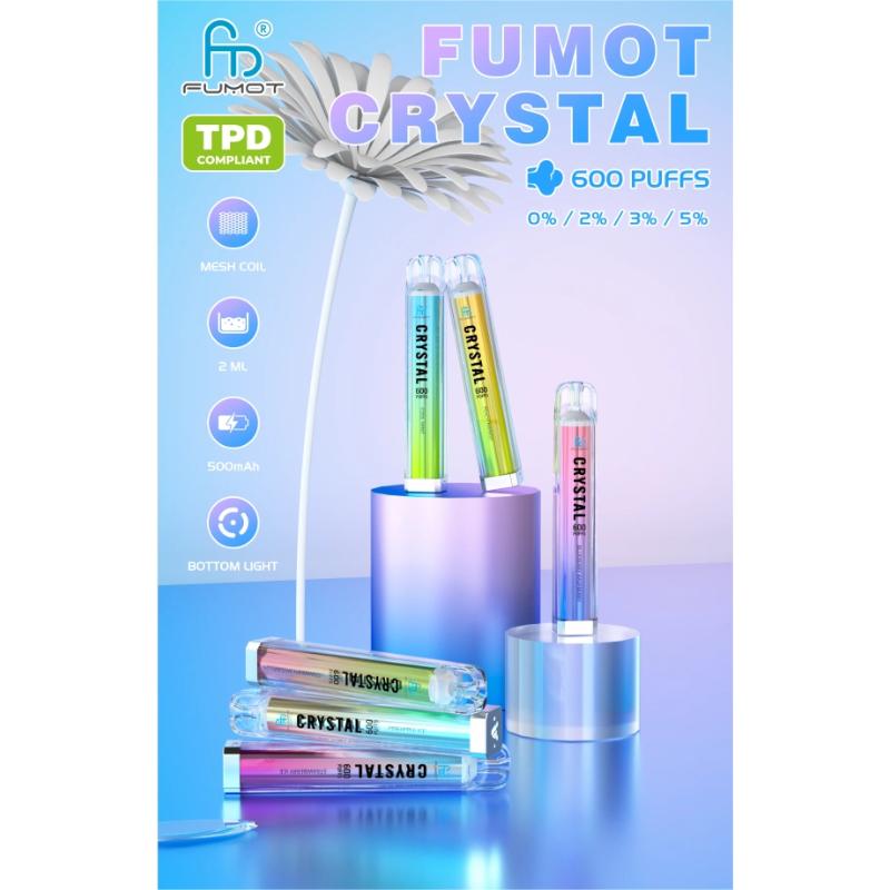 elfbar elfa master akku RandM Crystal 12000 Puffs Hot Seller LED Display Disposable Vape main image 1