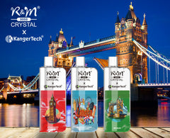 R&M CRYSTAL 9000 Puffs Disposable Vape Wholesale - Vapz Vape Wholesale