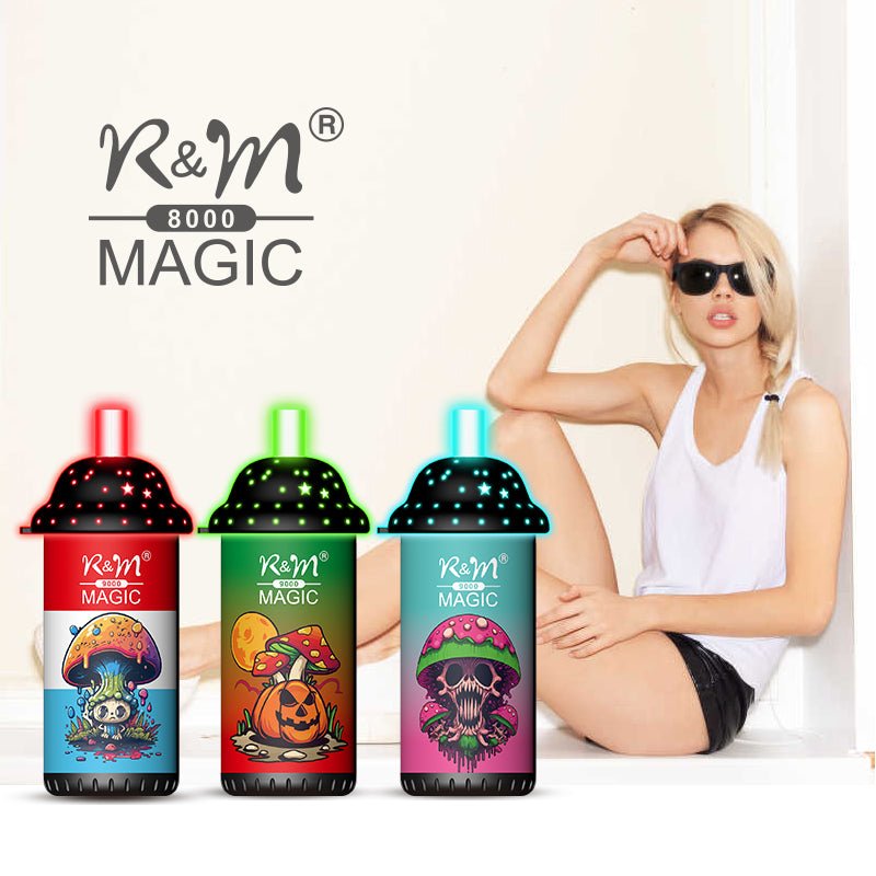 R&M CRYSTAL 9000 Puffs Disposable Vape Wholesale - Vapz Vape Wholesale