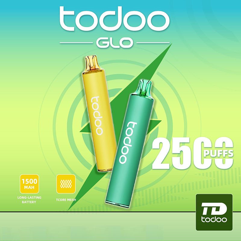 TODOO GLO 2500 Puffs Disposable Vape Wholesale Vapz Vape Wholesale TODOO GLO 2500 Puffs Disposable Vape Wholesale Vapz Vape Wholesale