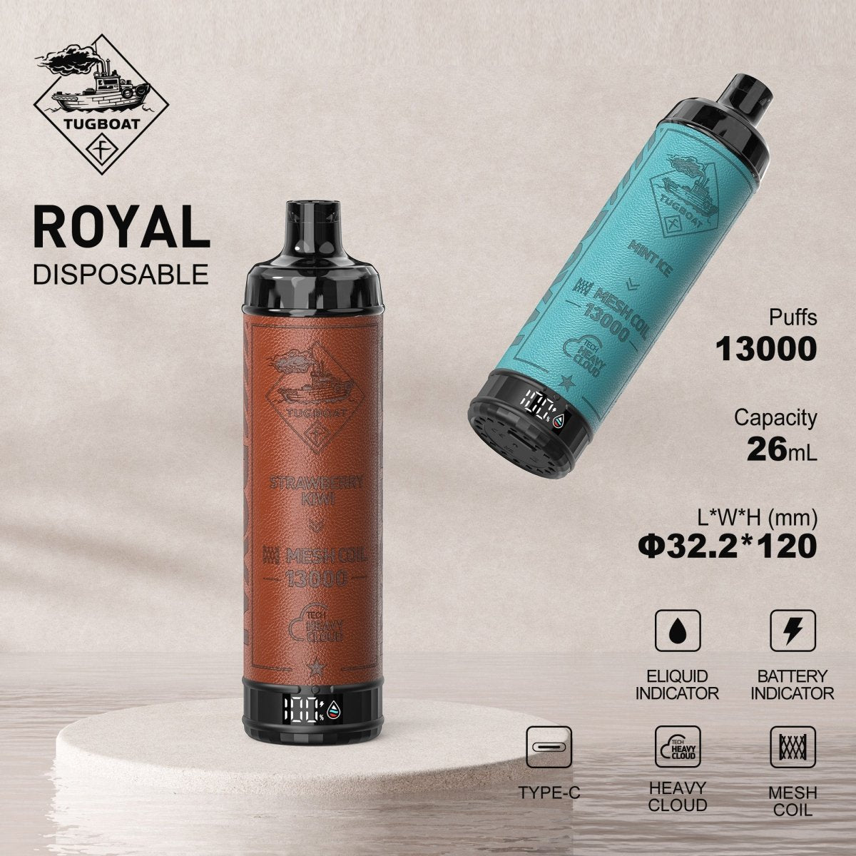 royal vape Royal Genetics - Original Z - Disposable Vape - 1g - 1g by Royal Genetics  (Micro) main image 1