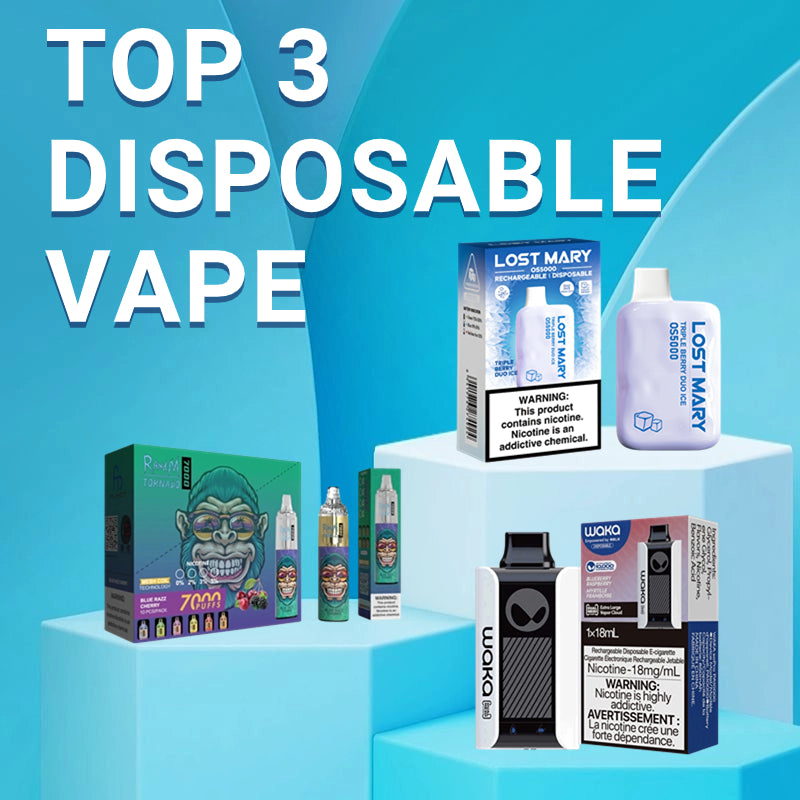 Top 3 Disposable Vapes You Have To Consider 2024