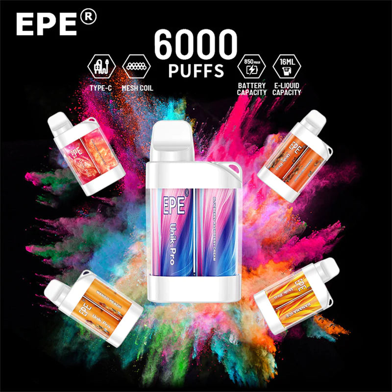 EPE Unikpro 6000Puffs Disposable Vape Wholesale