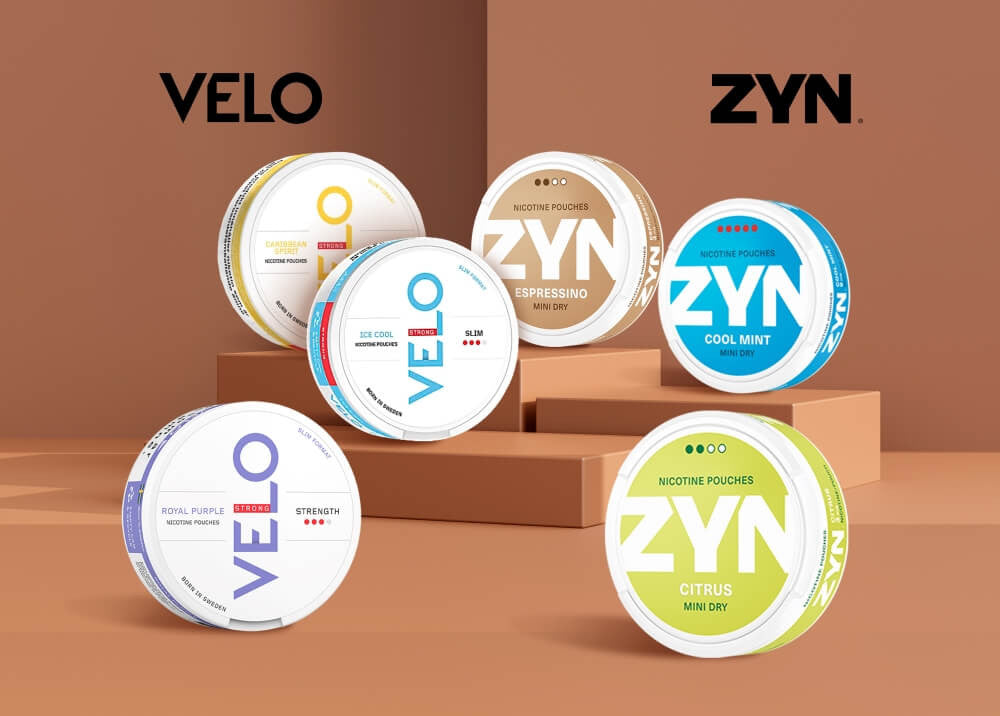 VELO and ZYN Nicotine Pouches: A Comparative Analysis