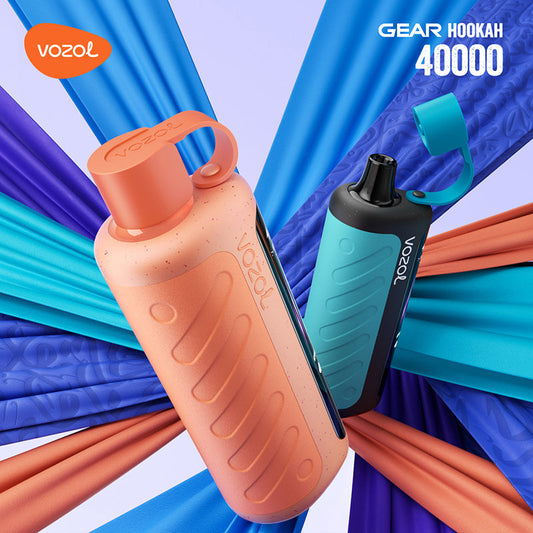 VOZOL Gear Hookah 40000 Puffs Full Review: 28 Flavors, 40K Puffs, EU Stock, Free Shipping