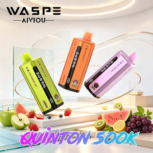 WASPE Quinton 500K: Multiple Flavors, 10 IN1, Disposable Vape Wholesale