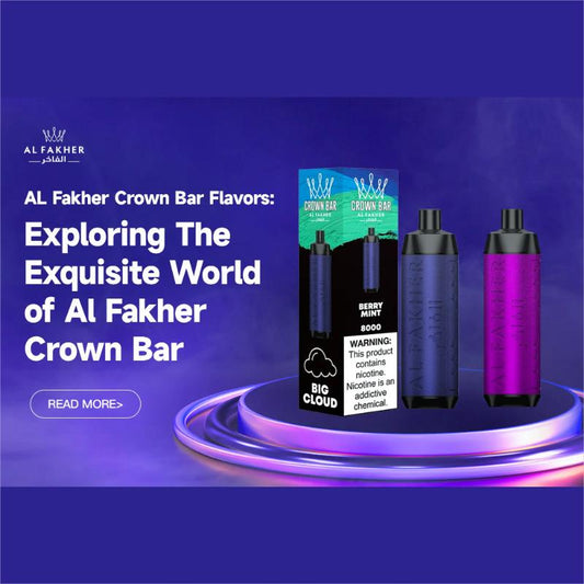 Al Fakher Crown Bar: An Honest Review about Hot-Selling Flavour - Vapz Vape Wholesale