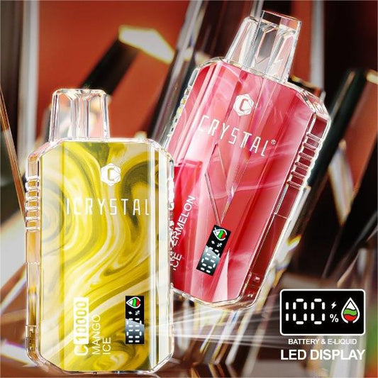 Elevating the Vaping Game: The iCrystal 9000 Puffs Disposable Vape - Vapz Vape Wholesale