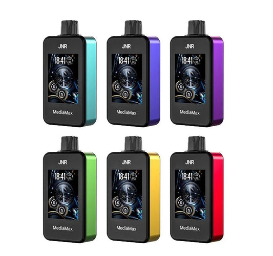 Enjoy Vaping Like Never Before with the JNR MediaMax 40000 Disposable Vape - Vapz Vape Wholesale