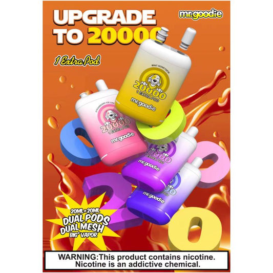 MR.GOODIE 20000 PUFFS DISPOSABLE VAPE Review - Vapz Vape Wholesale