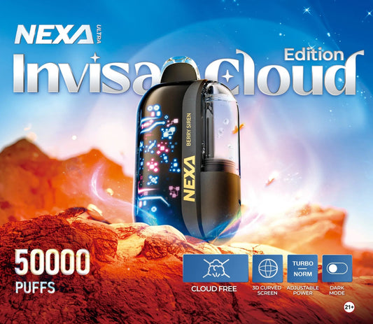 NEXA ULTRA InvisaCloud Edition: The Cloud-Free Vape Is Coming - Vapz Vape Wholesale