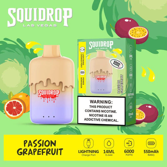 Revolutionizing Vaping: Bulk Order SOUIDROP 6000Puffs at VAPZ - Vapz Vape Wholesale