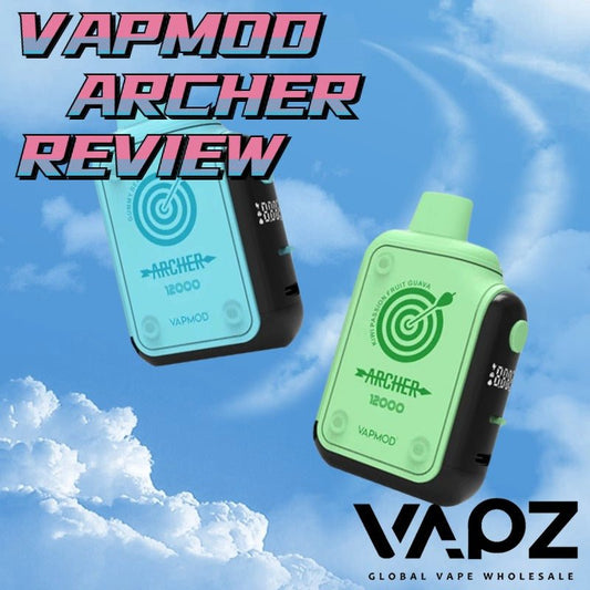 VAPMOD ARCHER 12000 DISPOSABLE VAPE REVIEW - Vapz Vape Wholesale