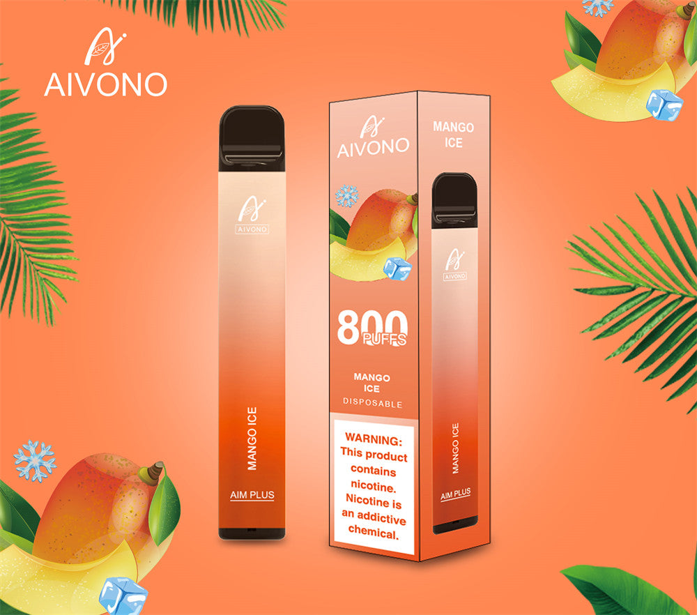 AIVONO AIM PLUS 800Puffs Disposable Vape Wholesale - Vapz Vape Wholesale