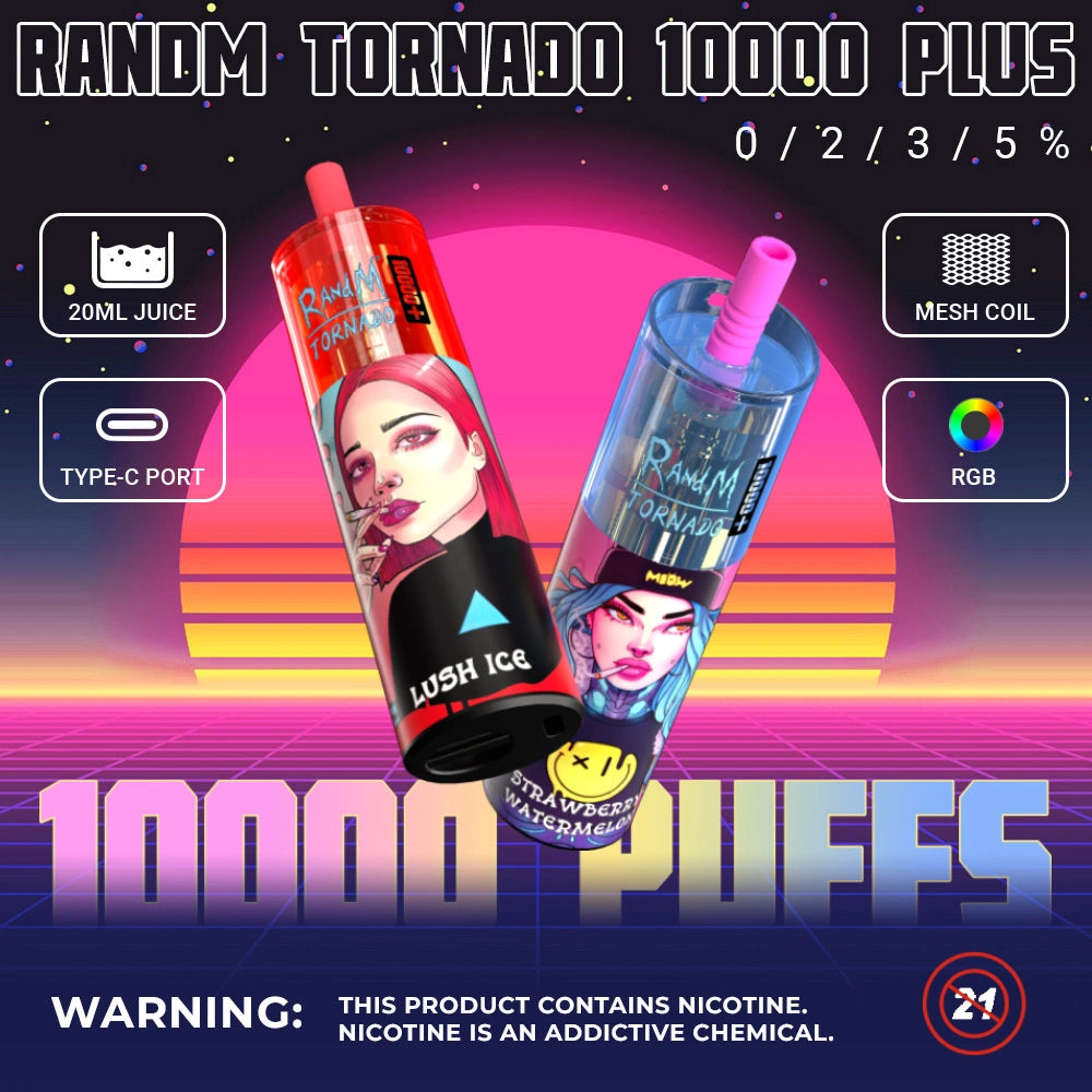 RandM Tornado 10000 Puffs Disposable Vape Wholesale - Vapz Vape Wholesale