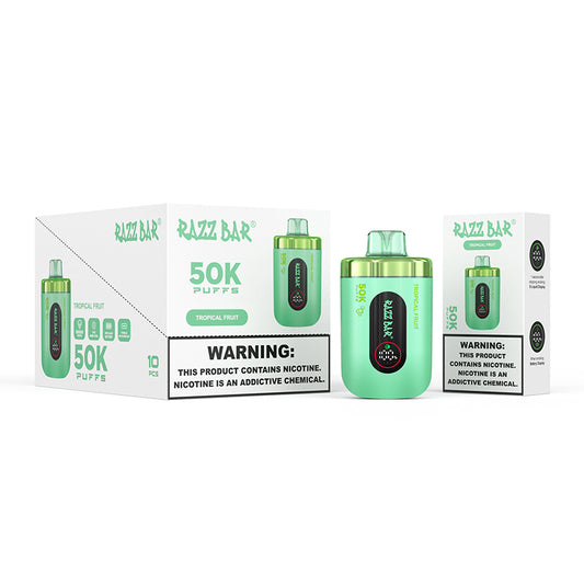 EU Warehouse Razz Bar 50000 puffs Disposable Vape Wholesale