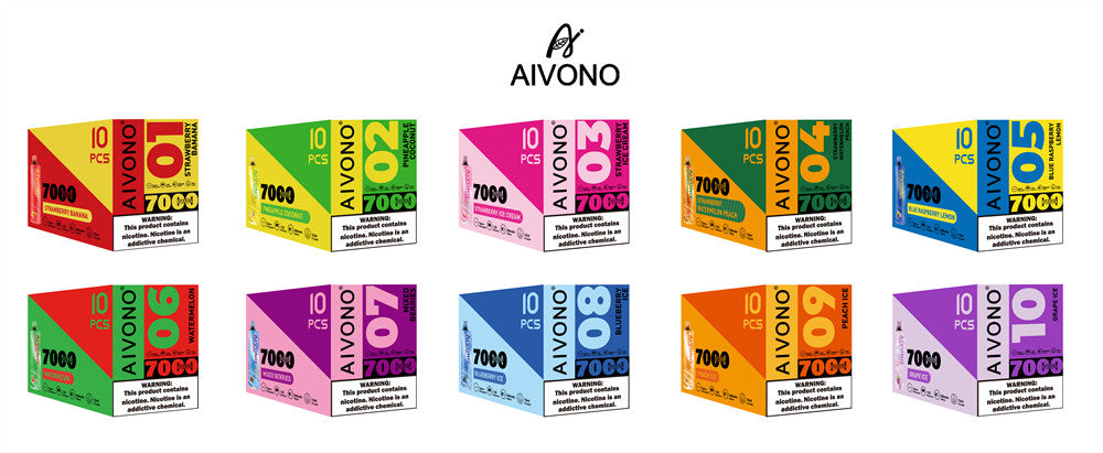 AIVONO AIM GUN 7000Puffs Disposable Vape Wholesale - Vapz Vape Wholesale