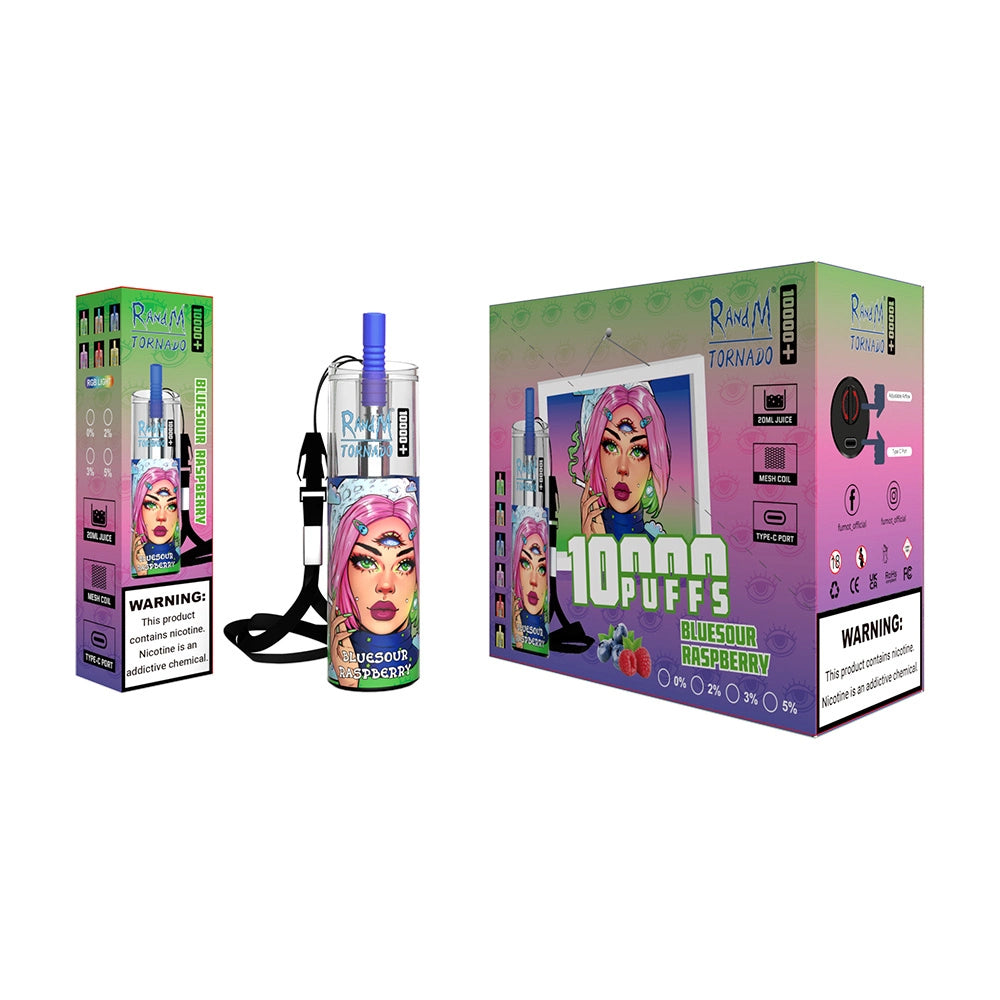 RandM Tornado 10000 Puffs Disposable Vape Wholesale - Vapz Vape Wholesale