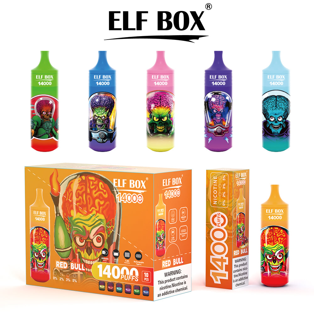 ELF BOX 14000 Puffs Одноразовый вейп оптом 