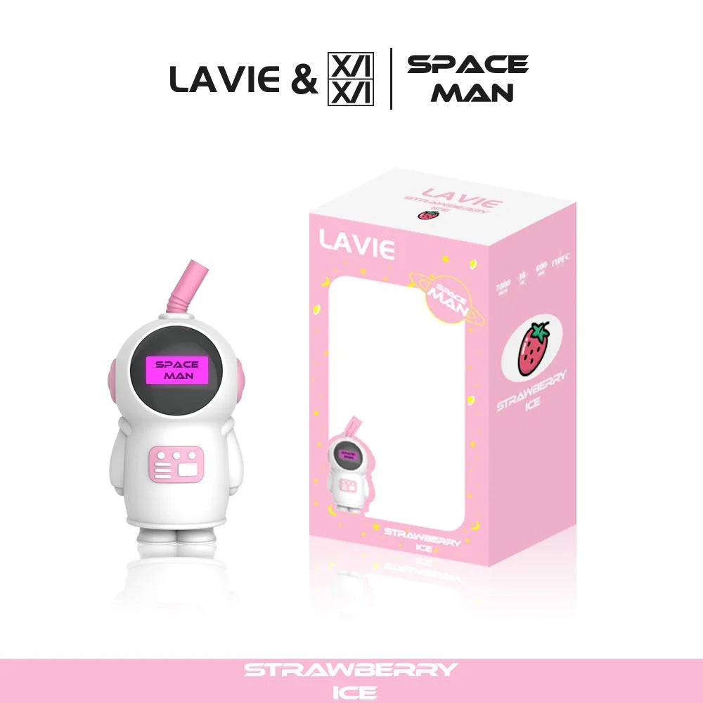 LAVIE Spaceman 7000 Puffs Disposable Vape Wholesale - Vapz Vape Wholesale