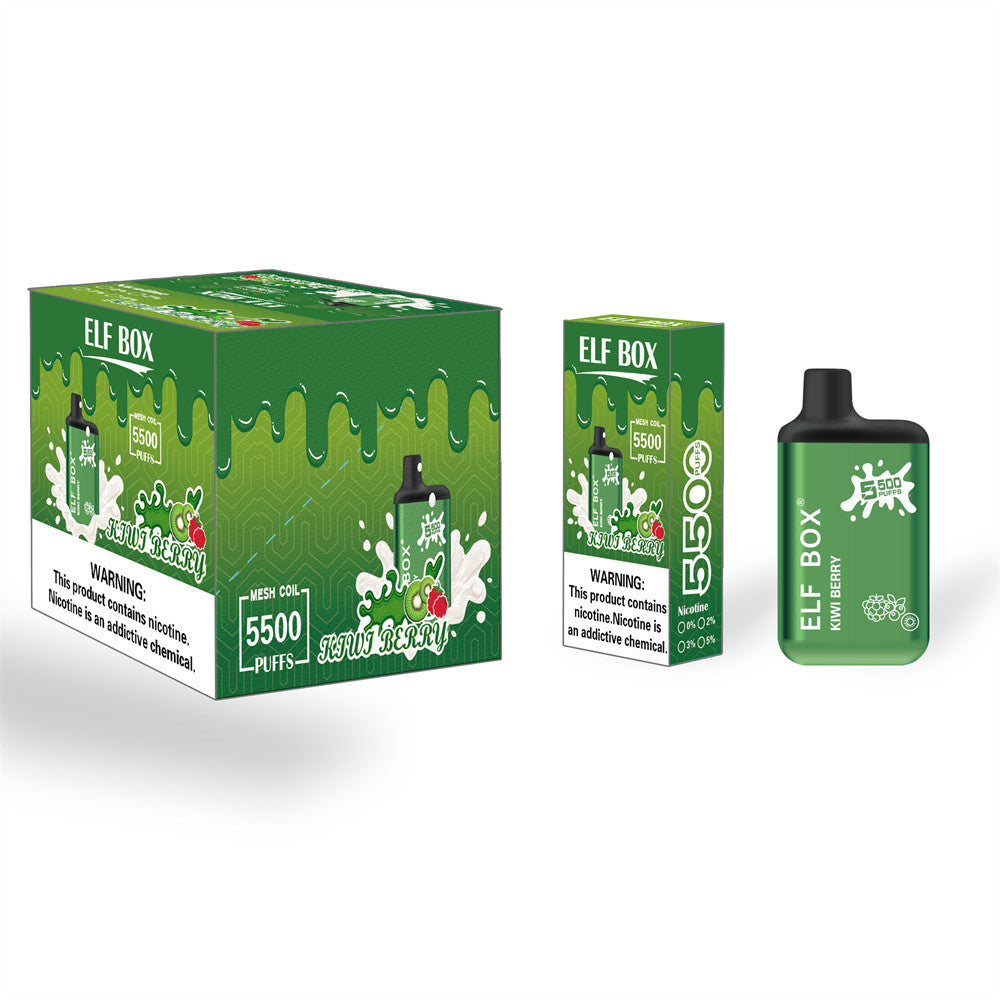 ELF BOX 5500 Puffs Disposable Vape Wholesale - Vapz Vape Wholesale