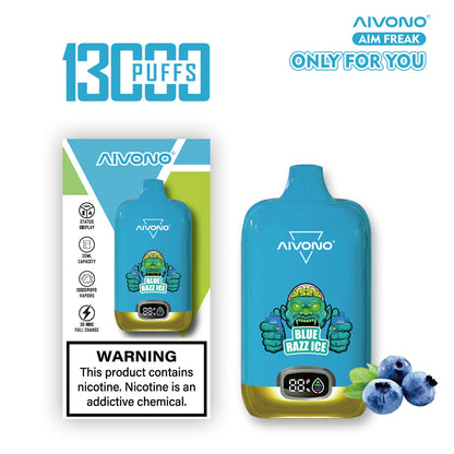 AIVONO AIM FREAK 13000Puffs Disposable Vape Wholesale - Vapz Vape Wholesale