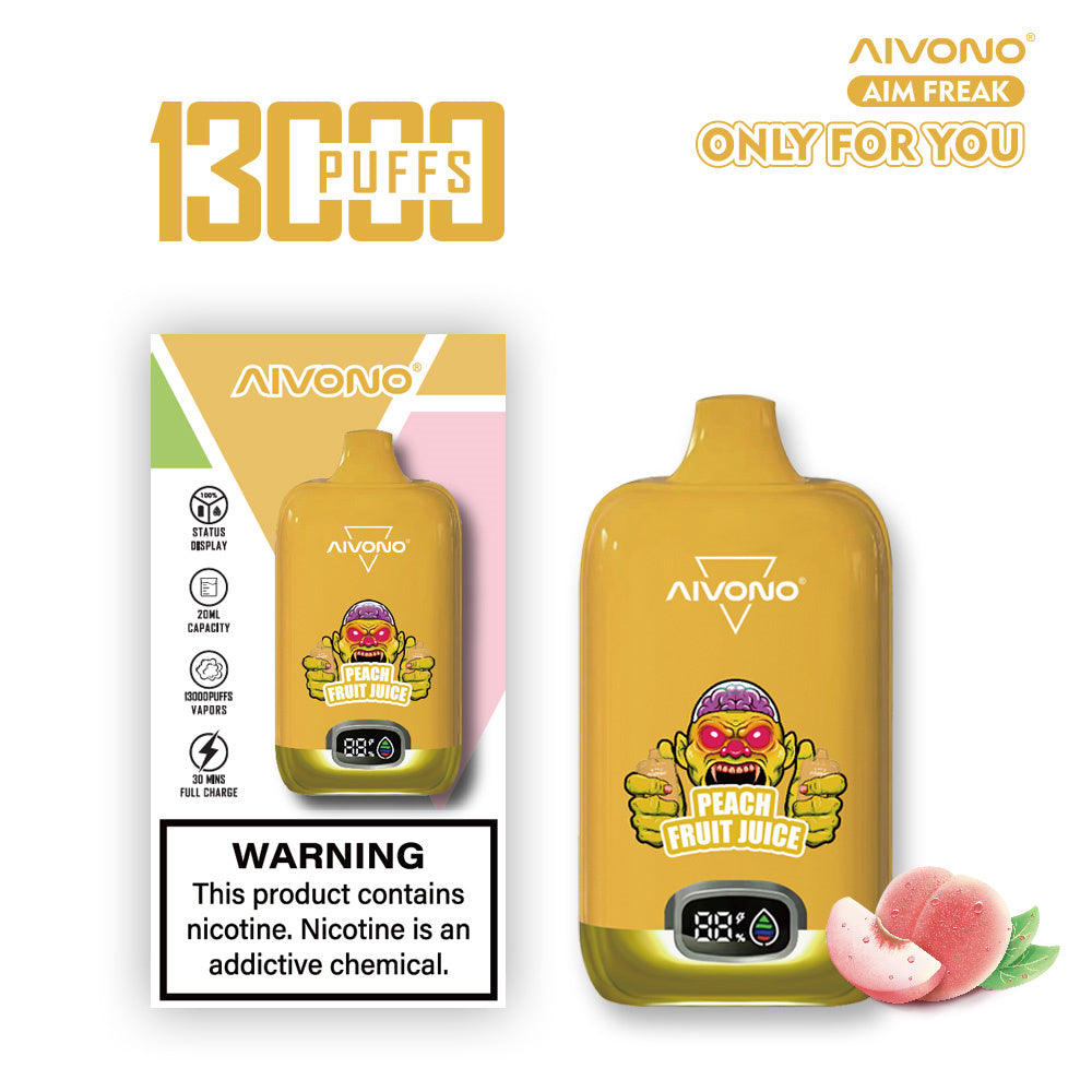 AIVONO AIM FREAK 13000Puffs Disposable Vape Wholesale - Vapz Vape Wholesale