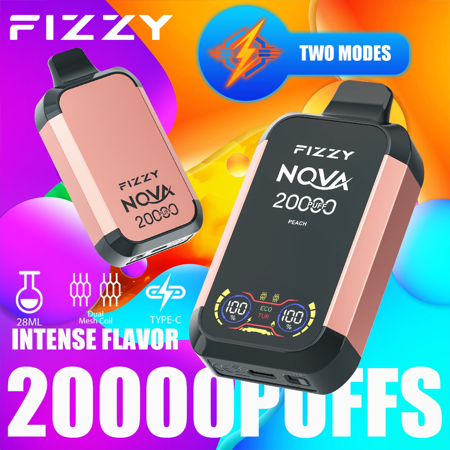 FIZZY NOVA 20000 Puffs Disposable Vape Wholesale