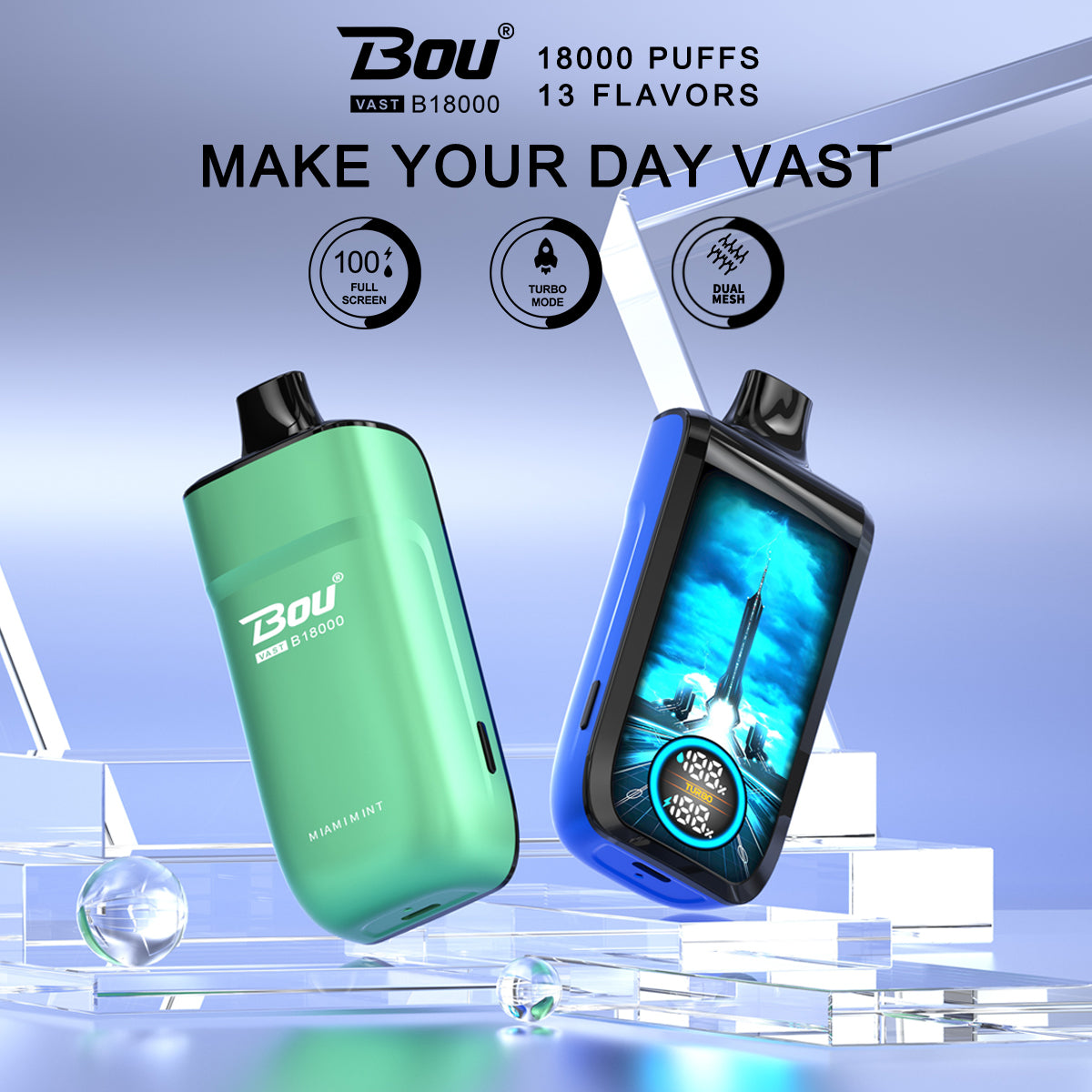 BOU VAST 18000 Puffs Disposable Vape Wholesale