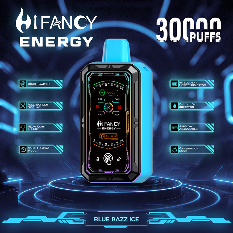 HIFANCY ENERGY 30000 затяжек одноразовый вейп оптом