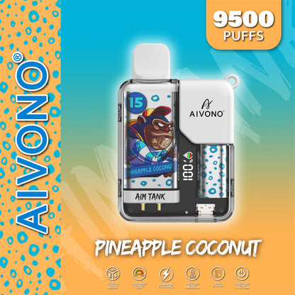 AIVONO AIM TANK 9500Puffs Disposable Vape Wholesale - Vapz Vape Wholesale