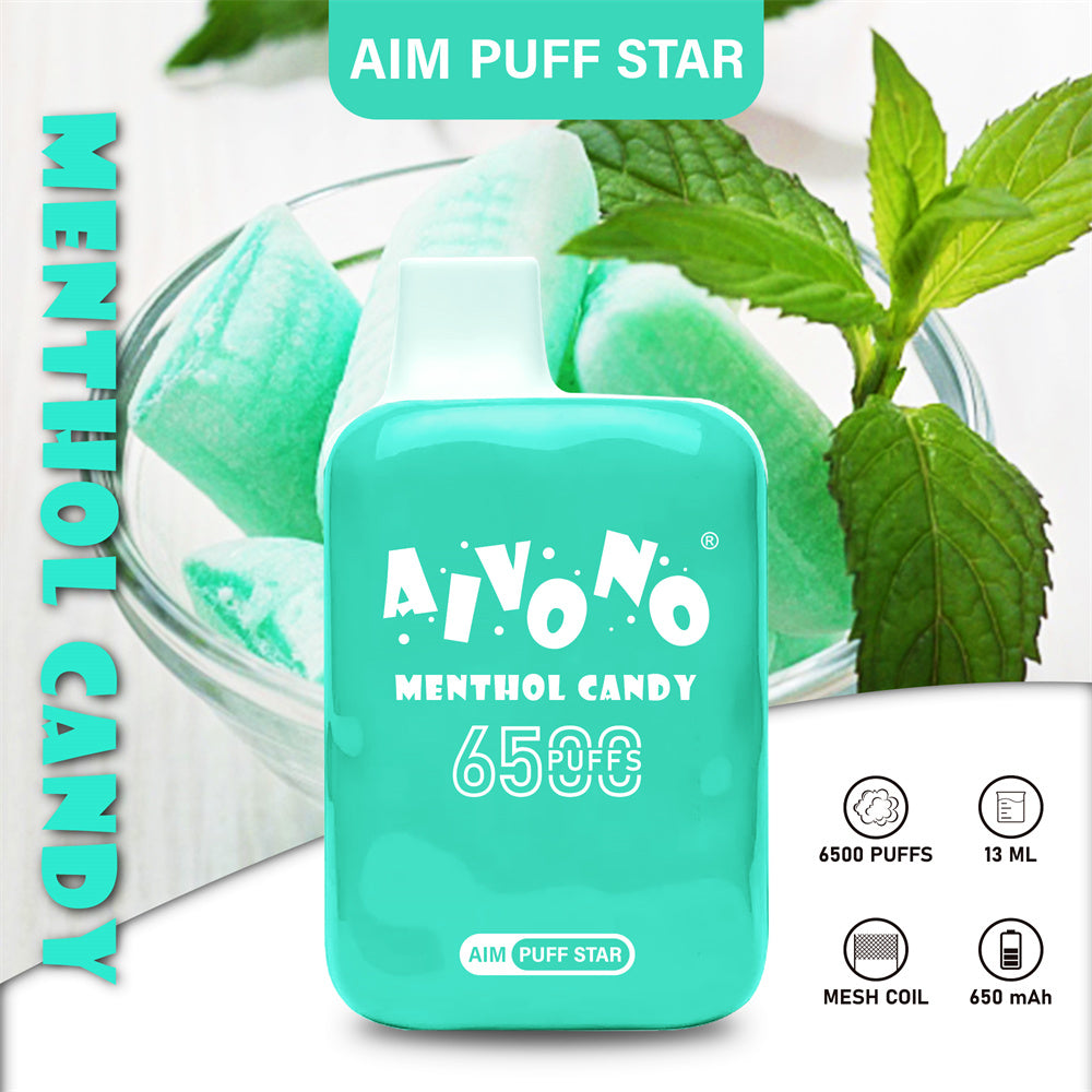 AIVONO AIM  PUFFSTAR 6500Puffs Disposable Vape Wholesale - Vapz Vape Wholesale