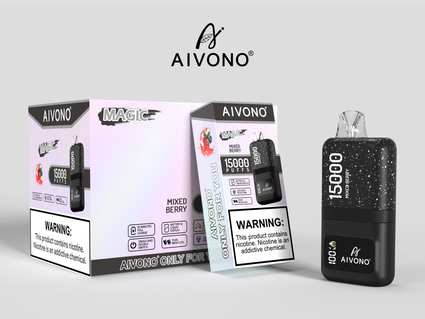 AIVONO MAGIC 15000 Puffs Disposable Vape Wholesale - Vapz Vape Wholesale