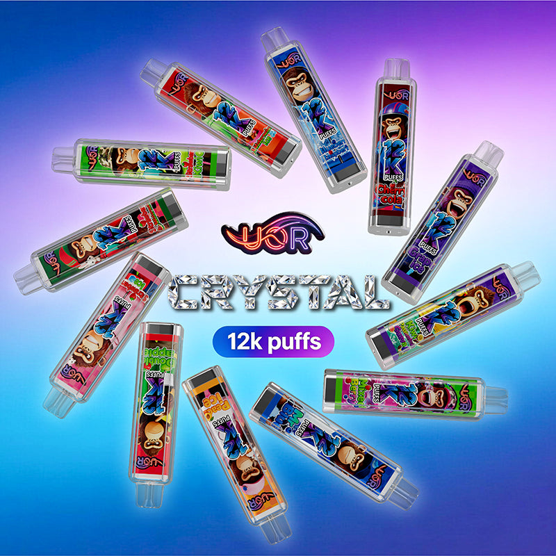 EU Warehouse UOR Crystal 12000 Puffs Disposable Vape Wholesale - [VapzVape]