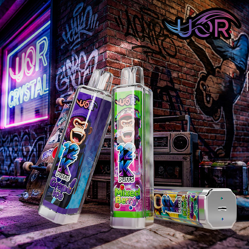 EU Warehouse UOR Crystal 12000 Puffs Disposable Vape Wholesale - [VapzVape]