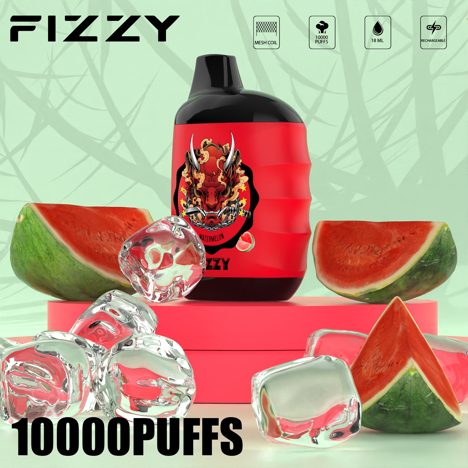 Fizzy GREAT  10000 Puffs Disposable  Vape Wholesale