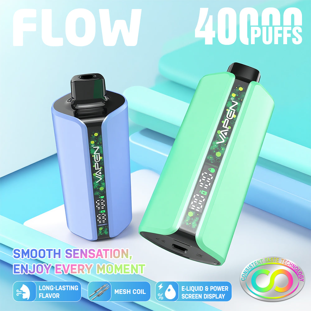 EU Warehouse VAPEN FLOW 40000 Puffs Disposable Vape Wholesale Vapz Vape Wholesale EU Warehouse VAPEN FLOW 40000 Puffs Disposable Vape Wholesale Vapz Vape Wholesale