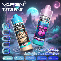 EU Warehouse VAPEN TITAN-X 30000 Puffs 30ml Disposable Vape Wholesale