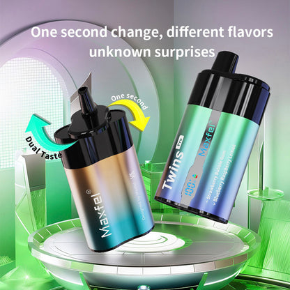 Maxfel Twins Pro 18000 Puffs Disposable Vape Wholesale