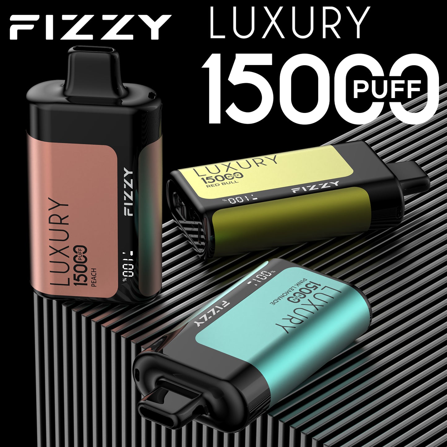 FIZZY LUXURY 15000 Puffs Disposable Vape Wholesale