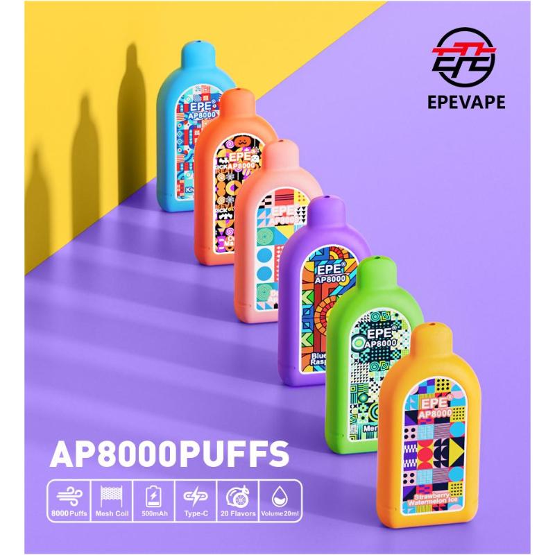 EPE AP8000 Puffs Disposable Vape Wholesale - Vapz Vape Wholesale