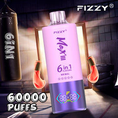FIZZY 6IN1 60000 Puffs Disposable Vape Wholesale - Vapz Vape Wholesale