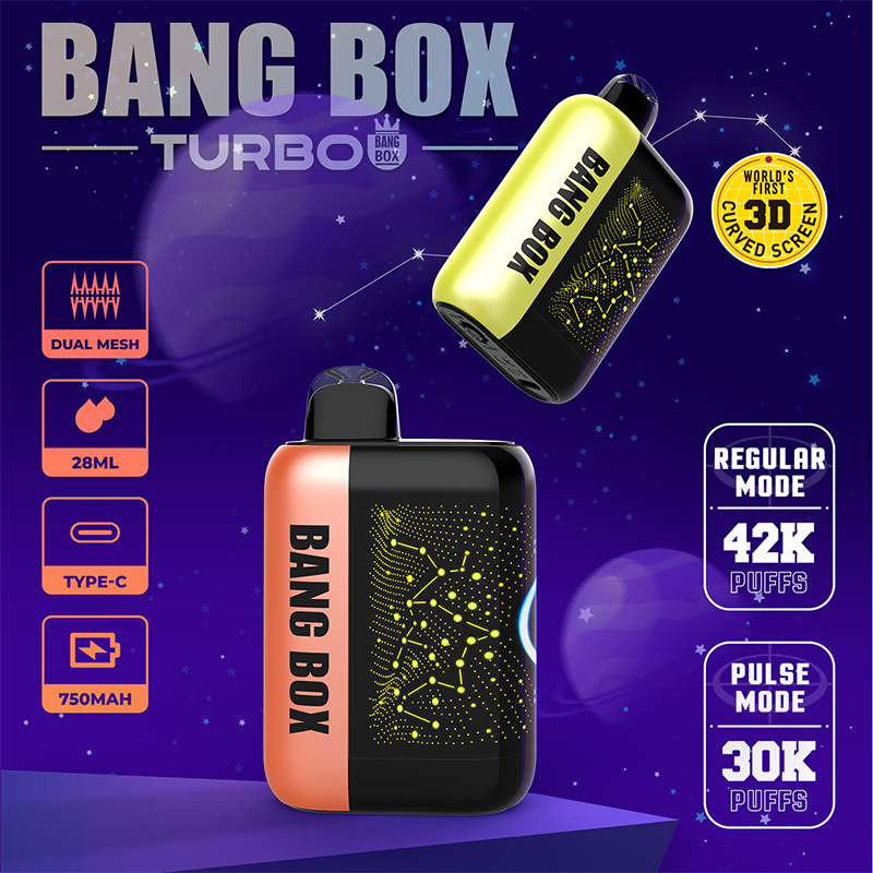 BANGBOX TURBO 42000  Puffs Disposable Vape Wholesale