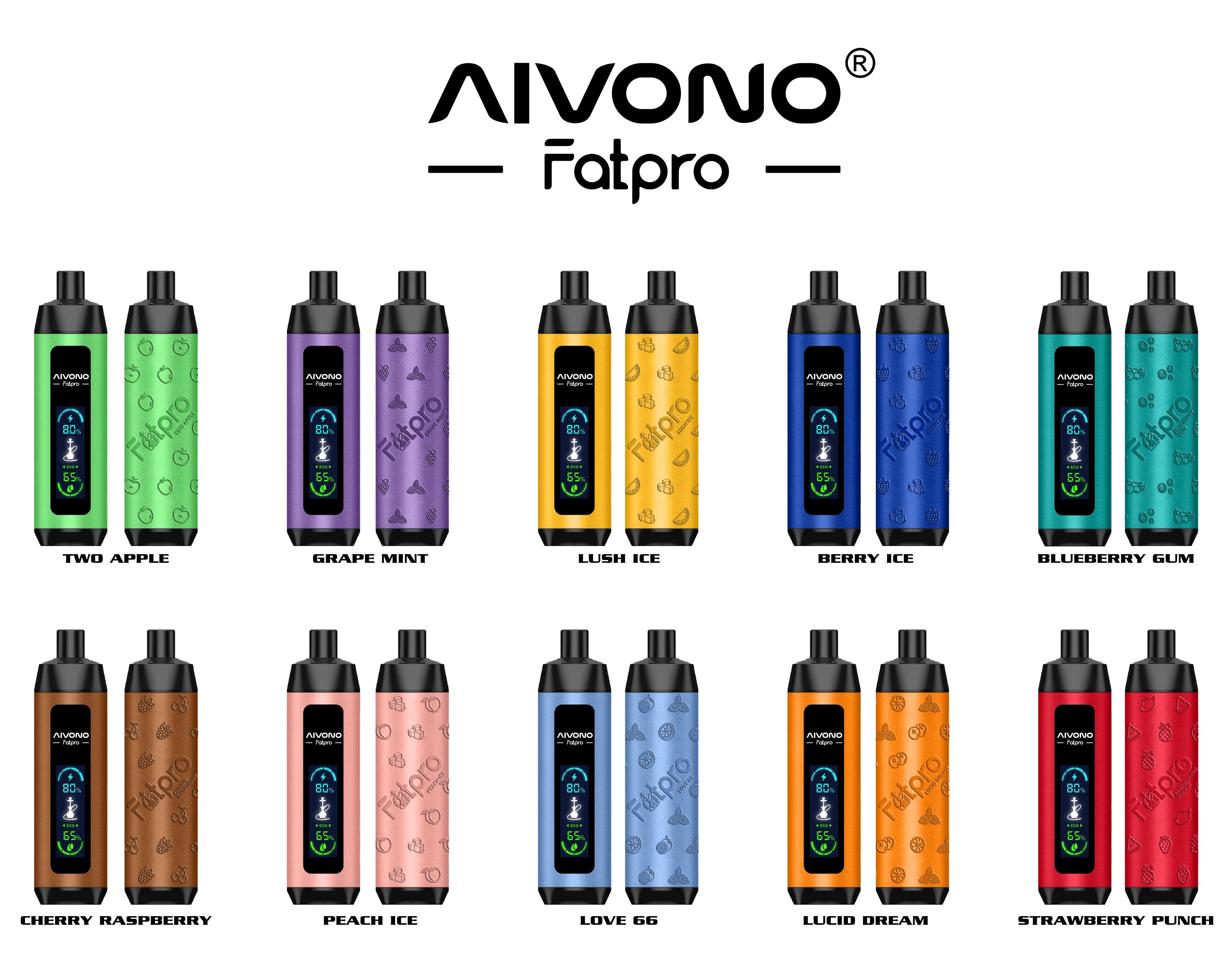 AIVONO FATPRO 22000 Puffs Disposable Vape Wholesale