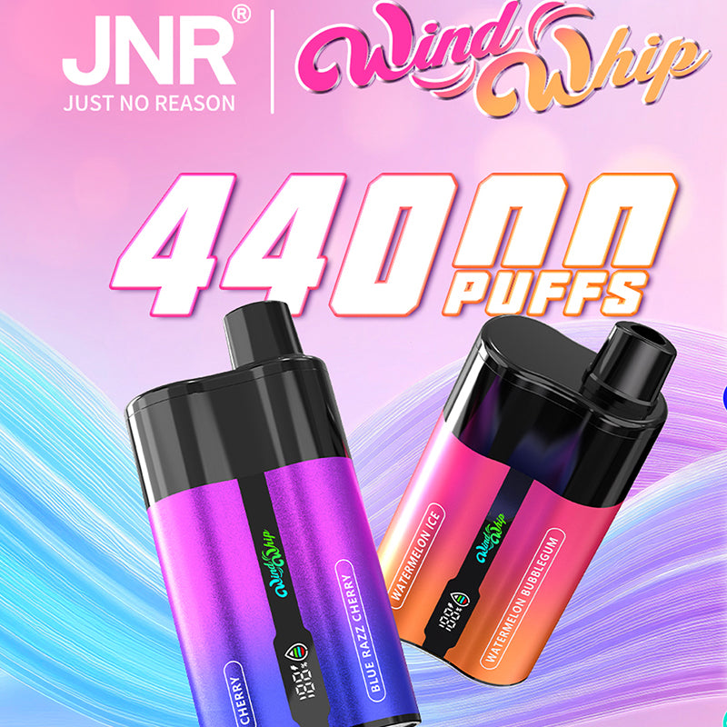 JNR WindWhip 2 IN1 44000 Puffs 40ml Disposable Vape Wholesale