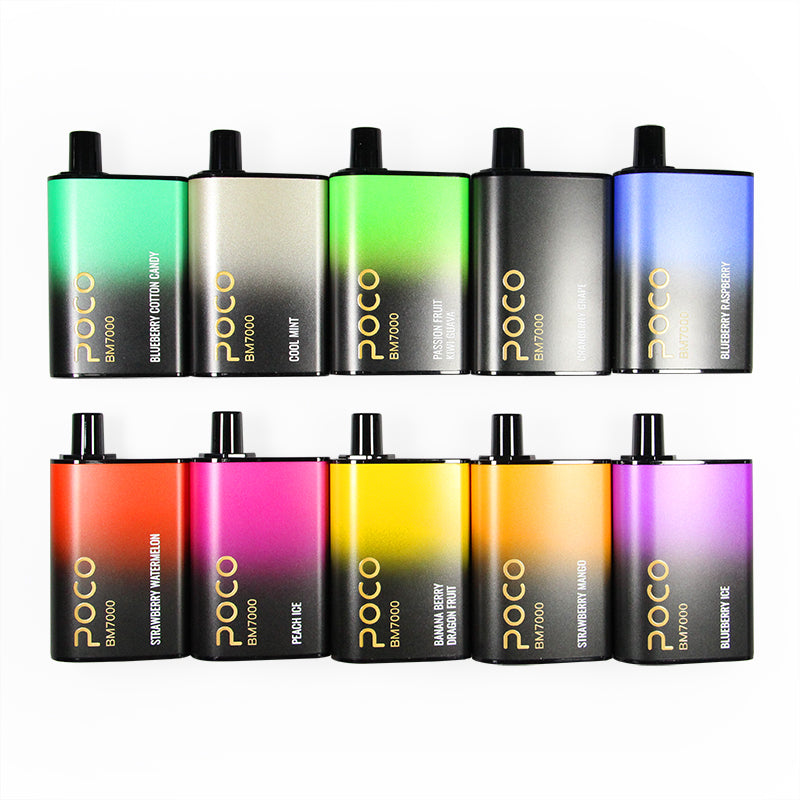 Poco BM 7000 Puffs Disposable Vape Wholesale - Vapz Vape Wholesale