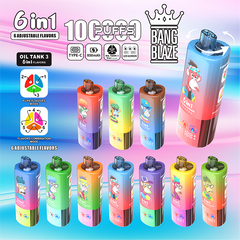 EU Warehouse BANG BLAZE 6 IN 1 100k Puffs Disposable Vape Wholesale