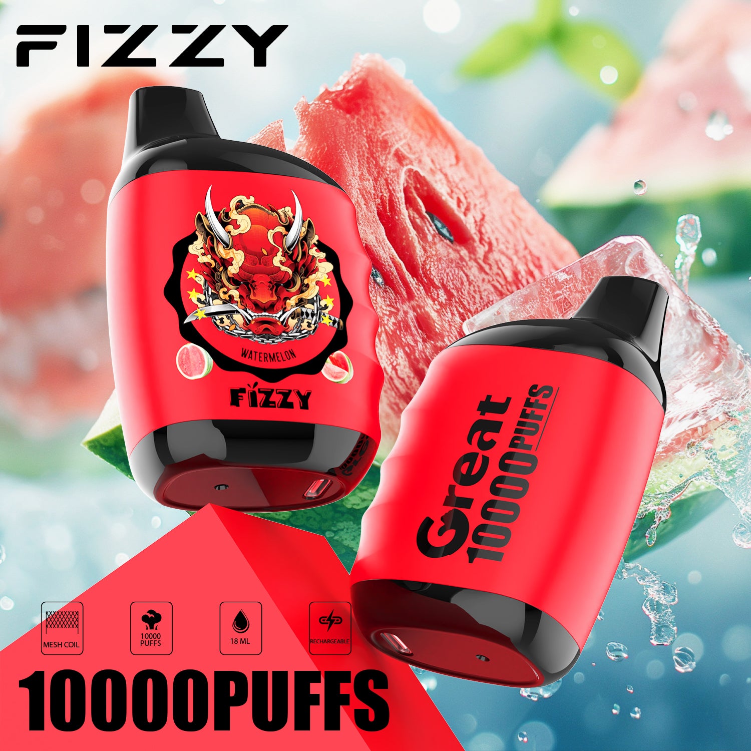 FIZZY GREAT 10000 Puffs Einweg-Vape Großhandel