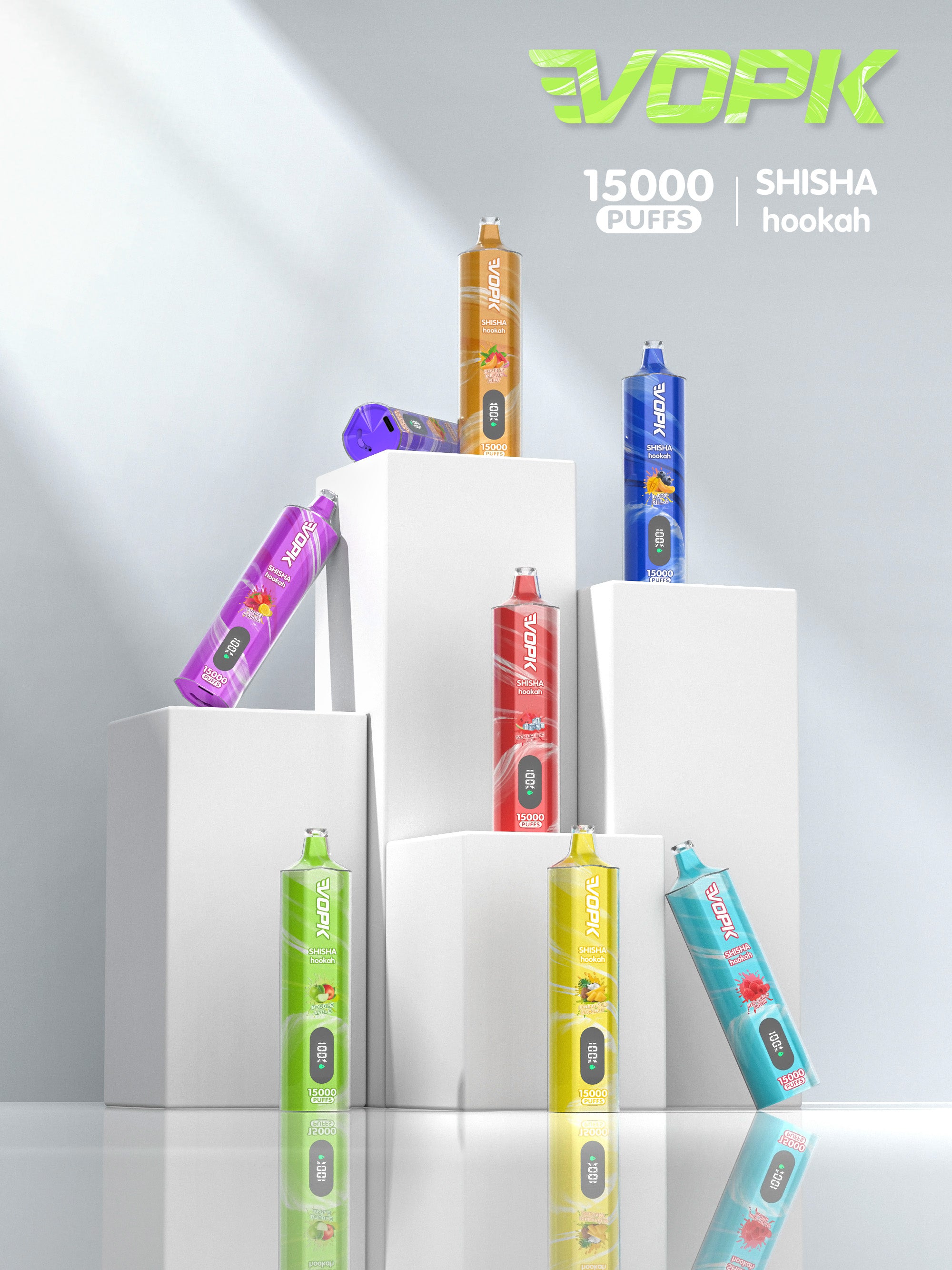 VOPK SHISHA Hookah 15000 Puffs Disposable Vape Wholesale - Vapz Vape Wholesale